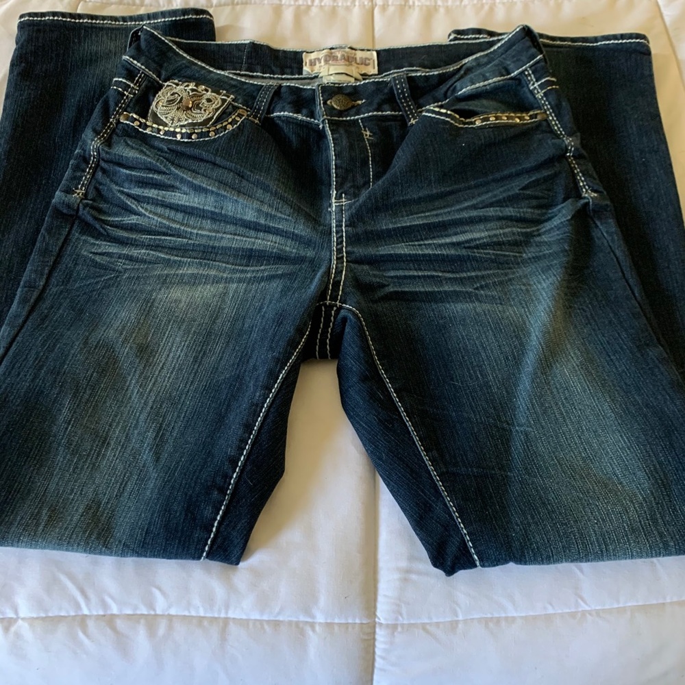 Hydraulic jeans. Bailey style size 16